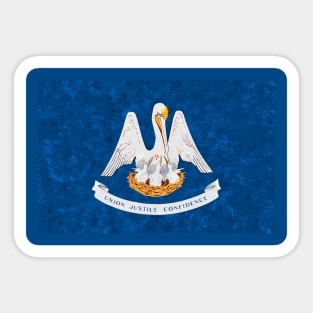 State flag of Louisiana Sticker